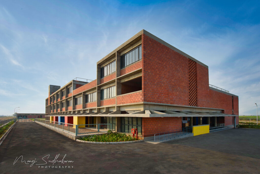 Architectural photography - Azim Premji Foundation School at Yadgir, Karnataka World class architecture by Flying Elephant Studio in Bangalore